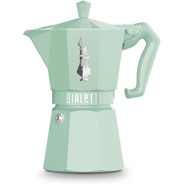 Кавоварка Bialetti Moka Exclusive на 6 чашок, зелена