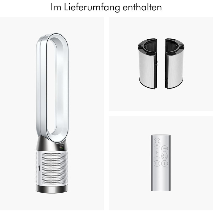 Повітряний Очисник Dyson Purifier Cool PC1 - Потужний Охолоджувач Повітря (Білий/Білий)