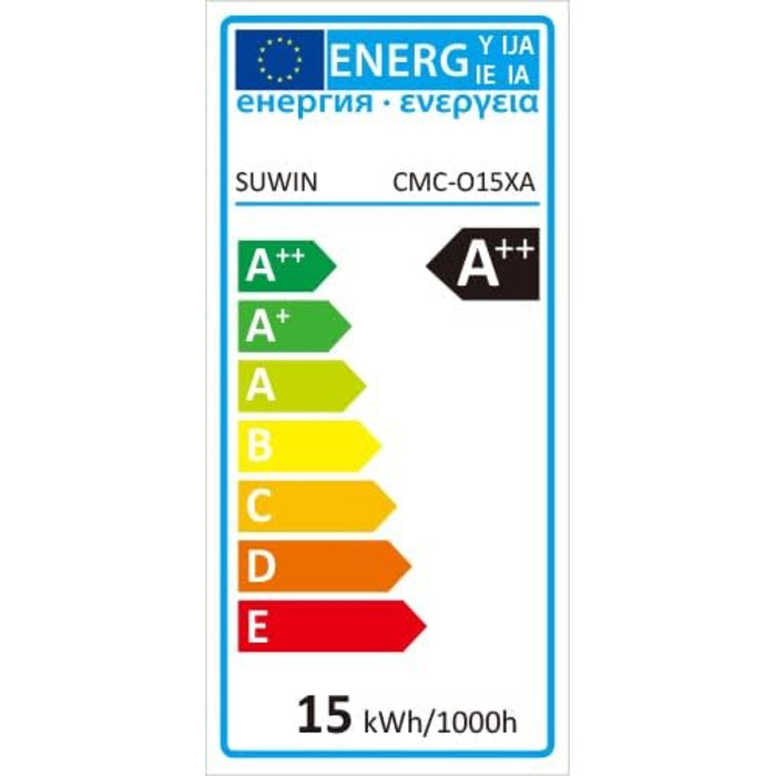 Гірлянда LED SUWIN G40 9 м для вулиці, тепле світло, водонепроникна, 15+1 лампочка, підвісна, для саду та вечірок