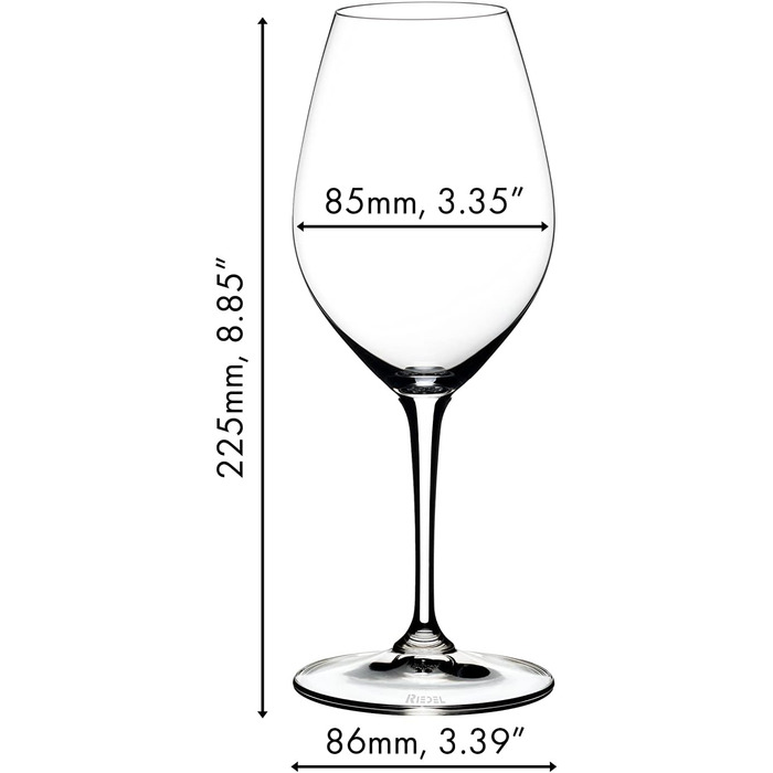 Бокал для вина RIEDEL Vinum Riesling Gran Cru 2 шт., кришталь, для білого вина