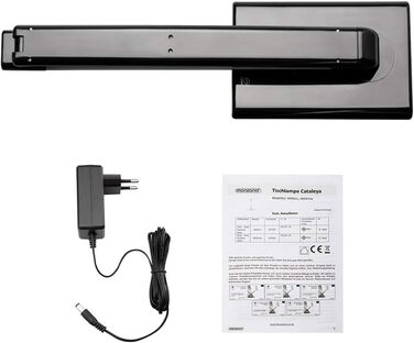 Світлодіодна настільна лампа Monzana з USB, 3 кольори, 5 рівнів яскравості, сенсорне керування, тепле світло, чорна для офісу та спальні