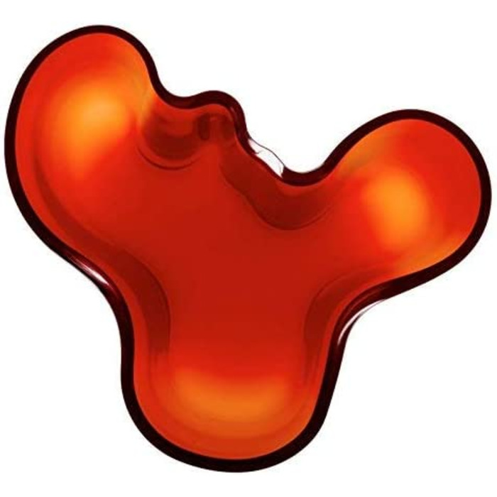 Ваза Iittala Aalto 160 мм червона скляна