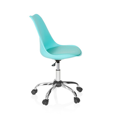 Офісне крісло FANCY PRO, бірюзове, hjh OFFICE