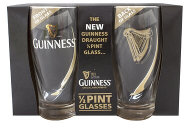 Набір келихів Guinness 2 шт для пива - оригінальний подарунок