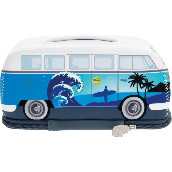 Диспенсер для серветок BRISA Volkswagen T1 Bulli Surf, неопрен, блакитний, для ванної