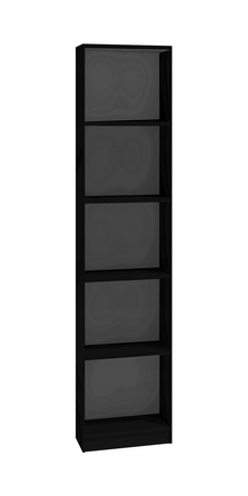 Стелаж TopEshop R40 (40 x 182 x 30 см), чорний