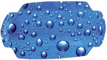 Подушка для шиї Kleine Wolke Bubble, ПВХ, морська синь, 32x22 см