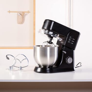 Блендер BLACK+DECKER BXJBA350E, 1,5 л, імпульсний режим, 4 леза з нержавіючої сталі, знімна пластикова чаша, легке очищення, сірий