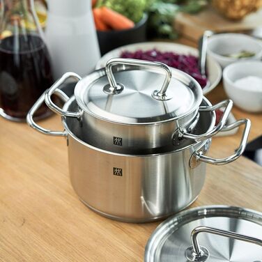 Набір каструль Zwilling TWIN Classic, 5 предметів, нержавіюча сталь