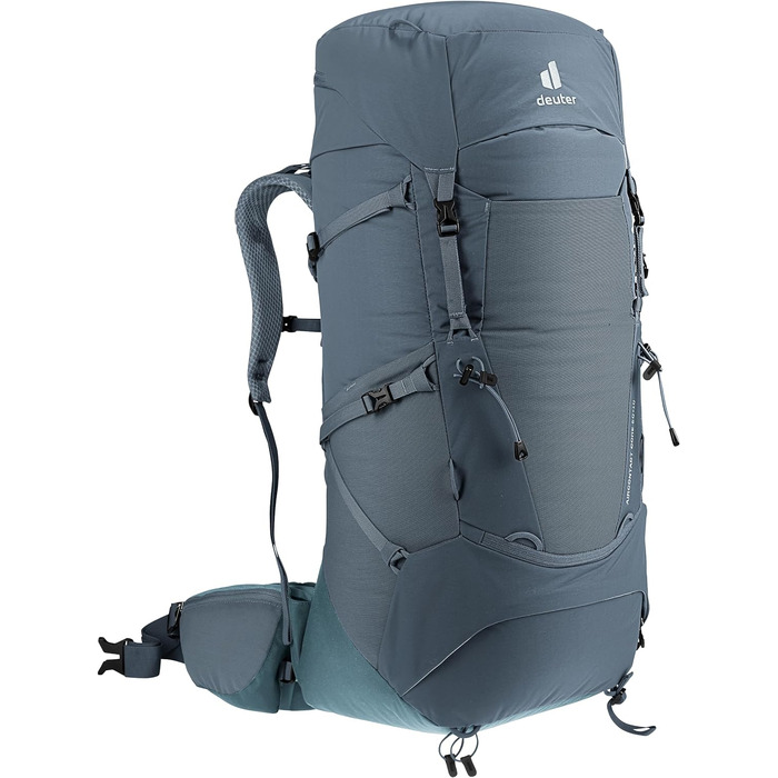 Туристичний рюкзак deuter Aircontact Core 50+10 л, графітовий, модель 2024, для трекінгу