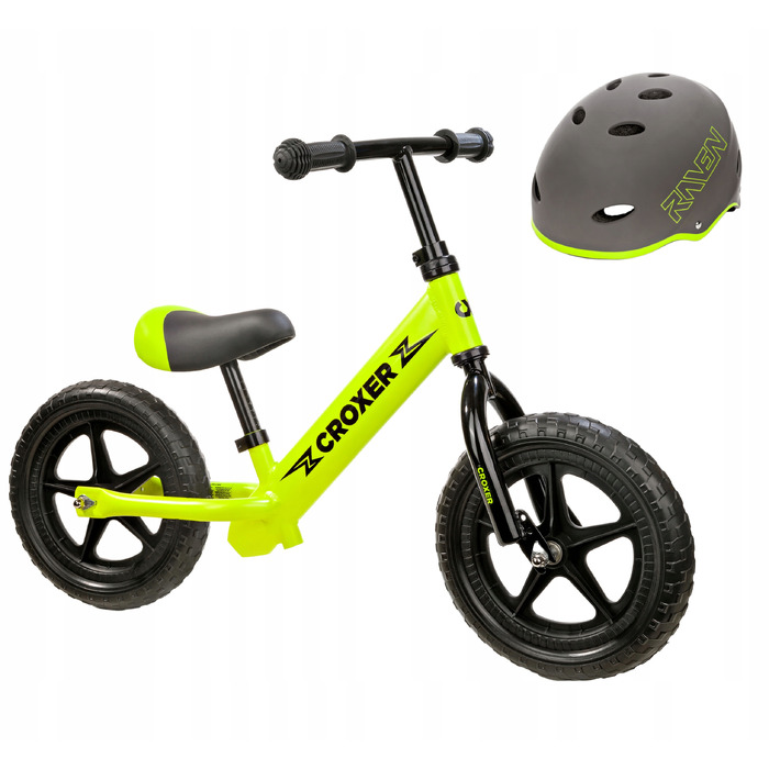 Бегове велосипед велосипед Croxer Leox Lime, легкий (2,26 кг)