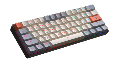 Дротова механічна клавіатура GamePro MK130 V2 Infinity QLAB Sakura Black (MK130-V2-B-QS)