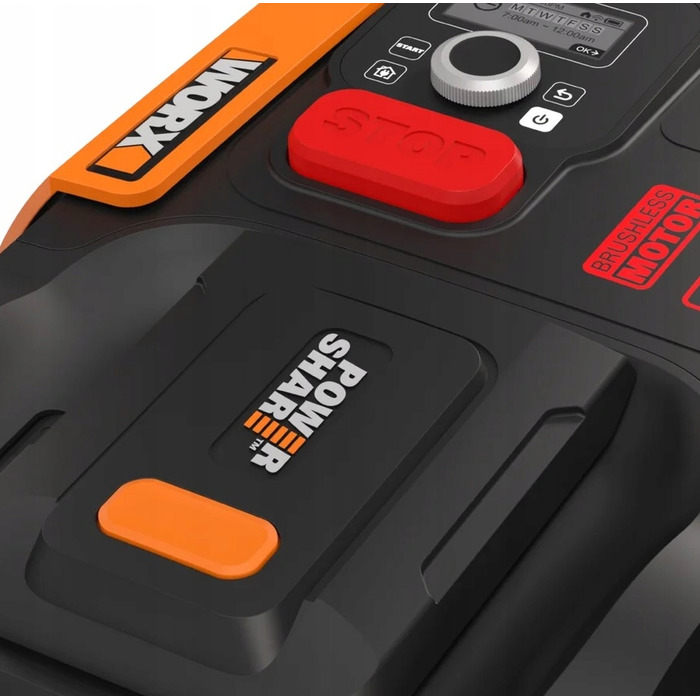 Робот-газонокосарка WORX Landroid M700 Plus WR167E (4Ah, 20V) для площ до 700 м², до 160 хв роботи