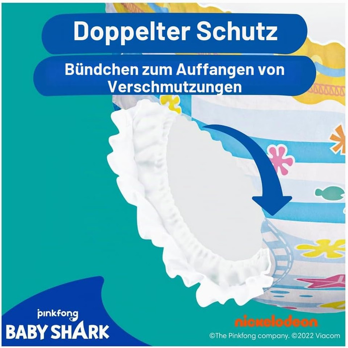 Одноразові плавальні трусики Pampers Splashers, розмір 5/6 (14кг+), набір 8 пачок по 10 шт (80 шт)