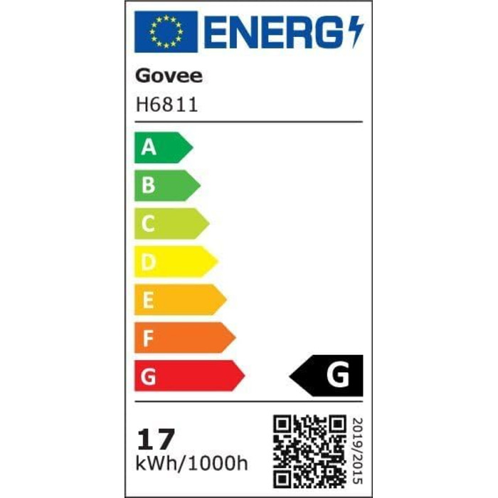 Світлодіодна сітка Govee для кущів 480 LED, 0,88×2,86 м, розумна гірлянда для вулиці з режимами, DIY, для Хелловіну, газону, IP65, сумісна з Alexa