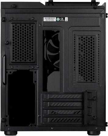 Корпус для ПК Corsair Crystal 280X RGB, micro-ATX, загартоване скло, чорний, підсвітка LED