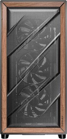 Корпус для ПК Antec Flux Midi Tower чорний, роздрібна версія