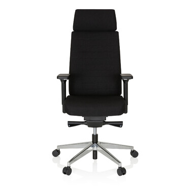 Офісне крісло MOVE-TEC PRO 3D, тканина, чорний колір / чорний колір, hjh OFFICE