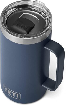 Термокружка YETI Rambler, нержавіюча сталь, 710 мл, синя