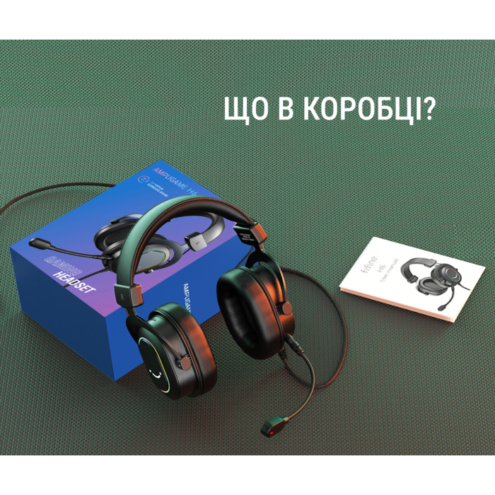 Гарнітура Fifine RGB H6