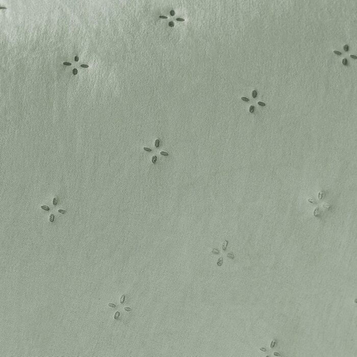 Постільна покривало Ibena Arles стібане для одномісного ліжка, 220x250 см, колір шавлія (зелений)