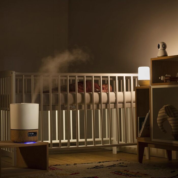 Розумний зволожувач повітря Maxi-Cosi Breathe для дитячої кімнати з ароматизацією, сумісний з Alexa та Google Assistant
