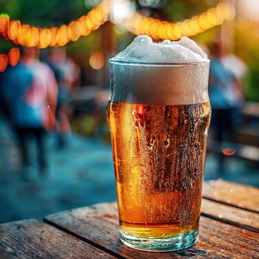 Набір склянок для пива Glasmark KROSNO 1992 Pilsner Stout Ale 6 шт по 530 мл, для мийки в посудомийній машині
