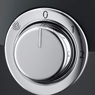 Ручний міксер Russell Hobbs 24672-56, матовий чорний (5 швидкостей + турборежим, вінчики та гаки для тіста, кнопка викидання насадок)