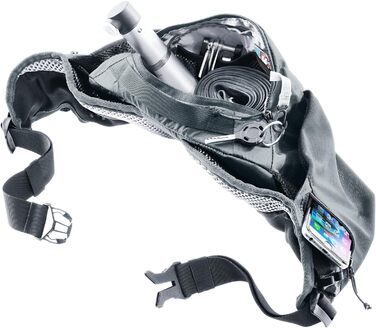 Поясна велосипедна сумка Deuter Pulse 3, 3 л, графітова