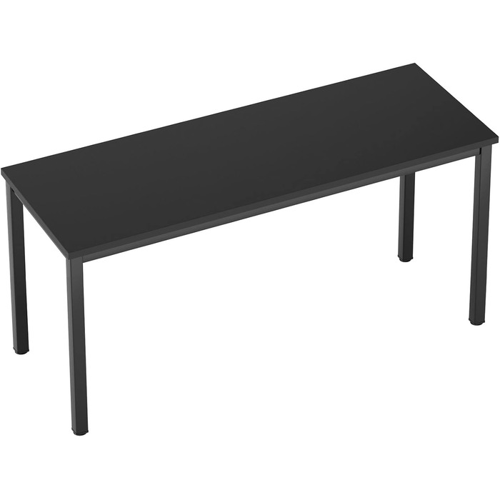 Комп'ютерний стіл SogesHome 80x40 см чорний для дому та офісу, робочий стіл, конференц- та обідній стіл