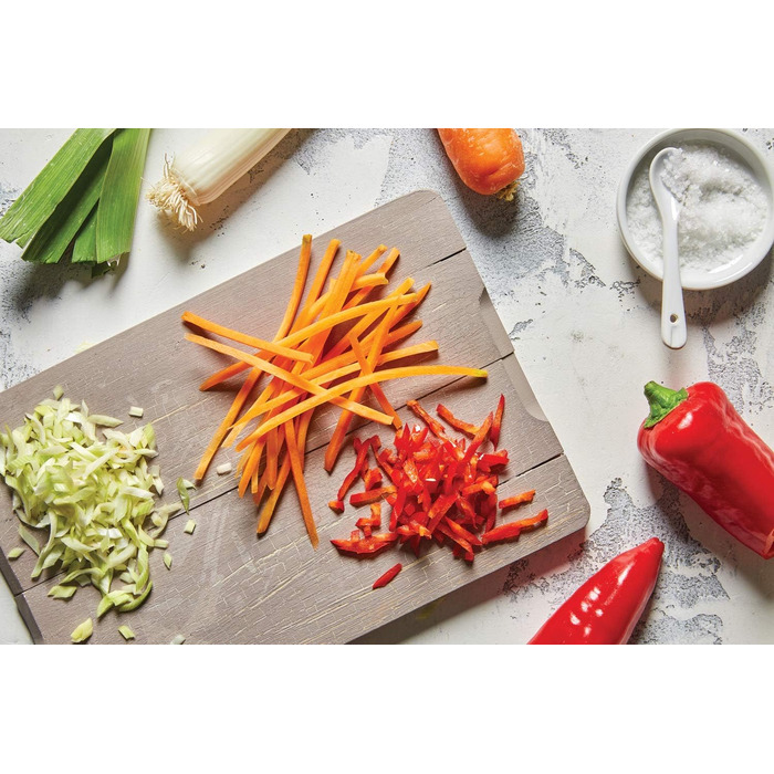 Овочерізка Börner Multi Dicer + Multi Slicer 4-в-1, набір для нарізки овочів 5 видів, для кубиків, смужок, скибочок різної товщини, кухонна овочерізка, червоний