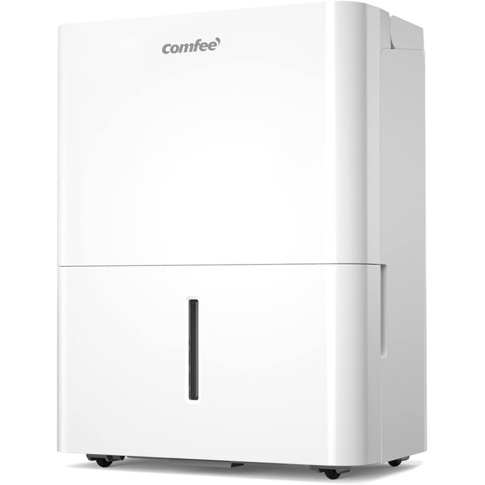 Осушувач повітря Comfee 10 л/24 год для приміщень до 16 м² з LED-дисплеєм, проти вологи та цвілі, модель MDDN-10DEN7