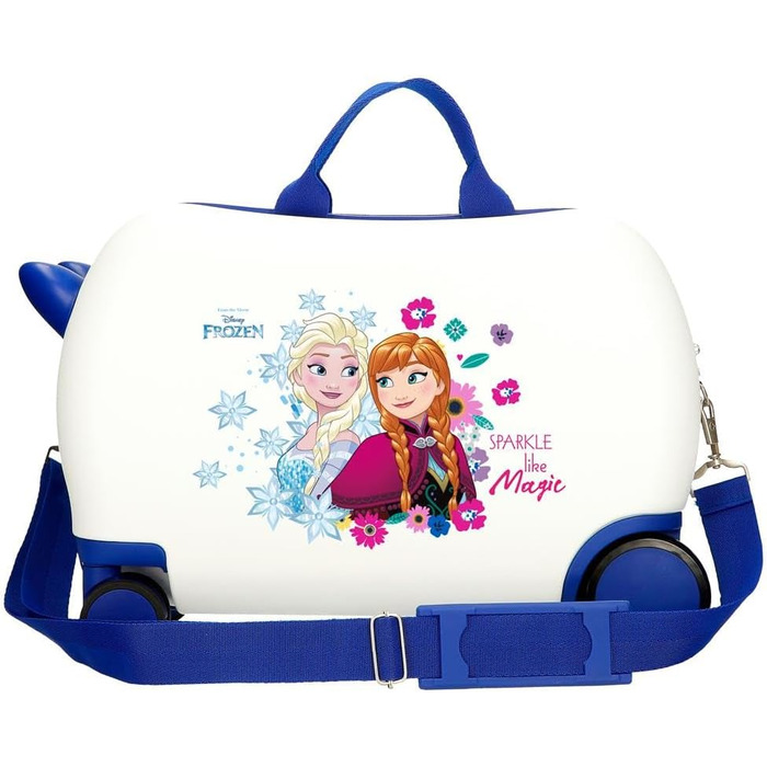 Дитяча валіза Disney Frozen, біла, для дівчаток
