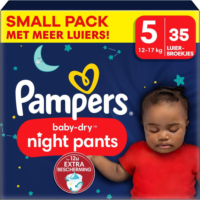 Підгузки-трусики Pampers Baby Dry Night Pants, розмір 5 (12-17 кг), 35 шт
