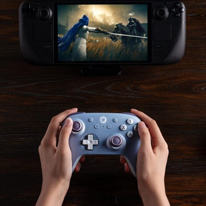 8BitDo Ultimate 2C: Бездротовий контролер для ПК Windows та Android, 1000 Гц, Hall-ефект, Turbofunktion (ДНК)