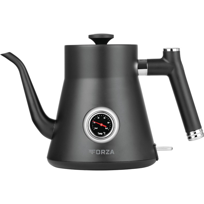 Кавоварка ECG Forza 5000 Pour Over, 1200 Вт, 0,8 л, чорна
