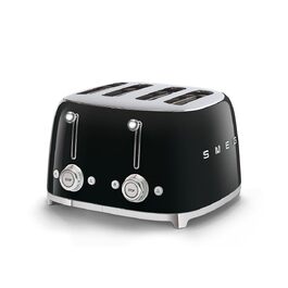 Тостер Smeg TSF03WHEU 4-камерний білий, 6 рівнів підсмажування, функція розморожування та підігріву, 2000 Вт