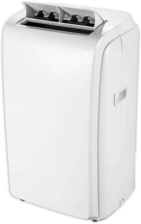 Мобільний кондиціонер з функцією обігріву 12000 BTU до 32 м² з витяжним шлангом 1,5 м, таймером і режимом осушення