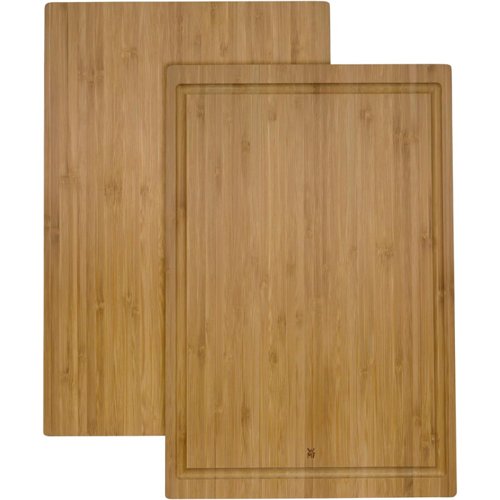 Масивна обрізна дошка для кухні WMF з дерева акації, 40 x 32 x 4 см, захист ножів, гумові ніжки