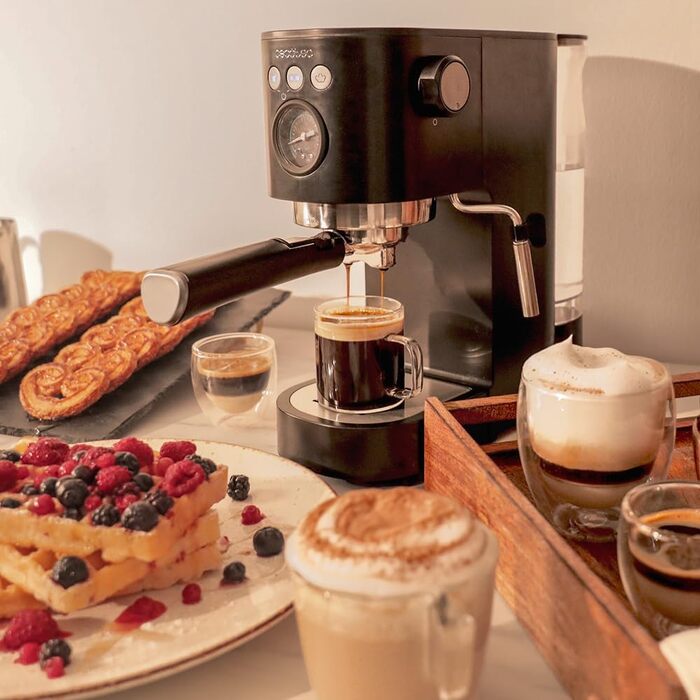 Кавомашина Cecotec Cafelizzia ColdBrew: Еспресо, Капучино, Холодний Кава, 20 бар, Зворотній капучинатор - Професійна кава вдома