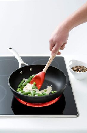 Сковорода LE CREUSET з антипригарним покриттям, 24 см, для всіх плит (індукція), антрацит/срібло