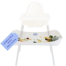 Захисна підставка для стільця Stokke Tripp Trapp - біла. Підходить для IKEA Antilop.