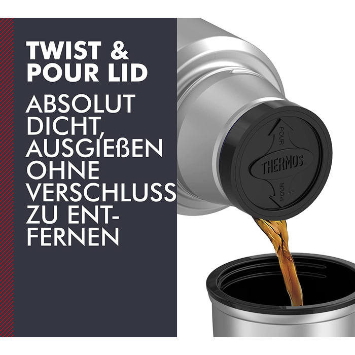 Термос Thermos Stainless King 470 мл, матова нержавіюча сталь, без ручки