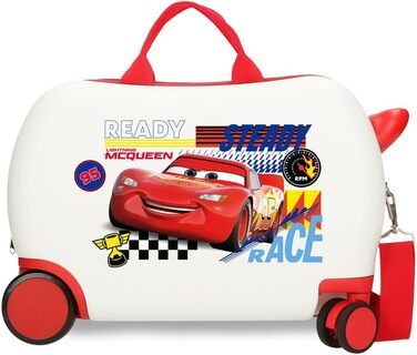 Дитячий рюкзак Disney Joumma Cars Let's Race, білий