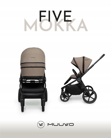 Дитячий візок 2в1 Muuvo FIVE Mokka