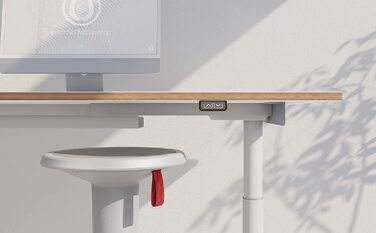 Ергономічний настільний стілець-подушка Interstuhl UPis1 з регулюванням висоти та захистом від перекидання, сірий