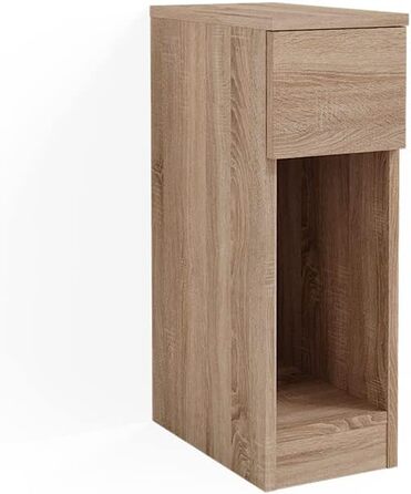 Тумба приліжкова Vicco Enton, 20x59,5 см, колір сонома, окрема