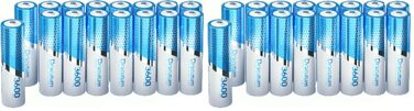 Набір акумуляторів AA Li-ion 1.5V 3600mWh (8 шт.) з зарядним пристроєм, висока ємність, 2000 циклів перезарядки