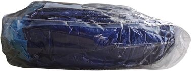 Покривало Qucover 220x240 см темно-сіре, бавовна, ультра м'яке, з вишивкою, стьобане, з 2 наволочками 50x75 см, на ліжко або диван