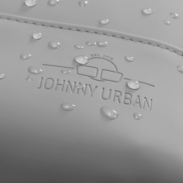 Жіночий міський рюкзак Johnny Urban Ruby, компактний, для ноутбука, водостійкий, сірий, для університету та бізнесу
